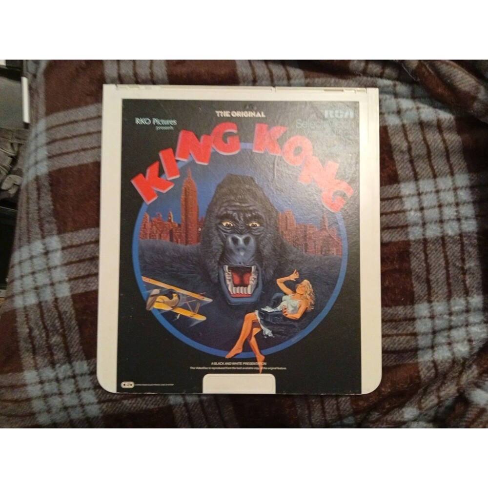 King Kong Original Movie 1933- RCA Selectavision CED Videodisc